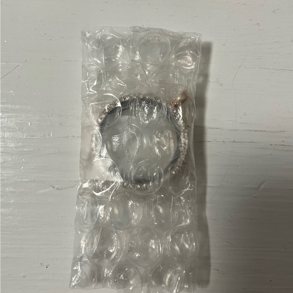 1pcs Rose Gold Floating Locket - Memory Glass Clear Round Flat Terrarium - Picture 5 of 6